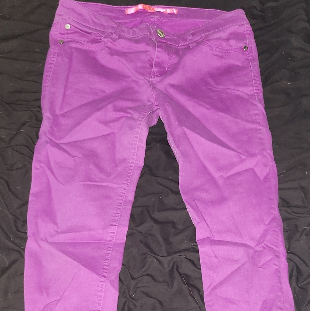 Purple Skinny Jeans